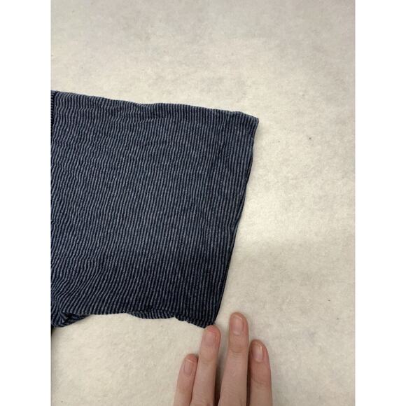 Vintage Galveston Island Size‎ Large Tshirt Cal Cru Navy Stripe Destination - Picture 5 of 10